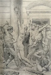 La flagellazione di Cristo, c.1881